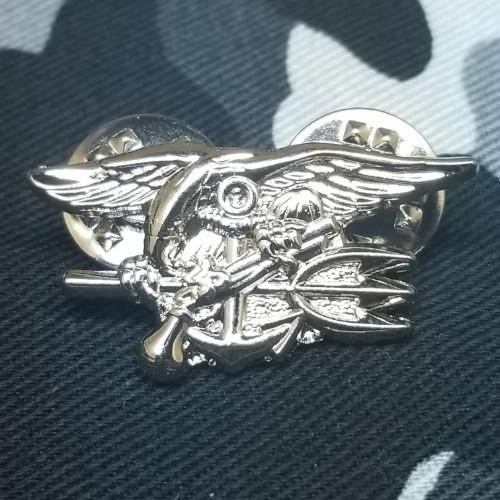 ミリタリー ピンバッジ ピンズU.S.Navy Seals アメリカ海軍 特殊部隊