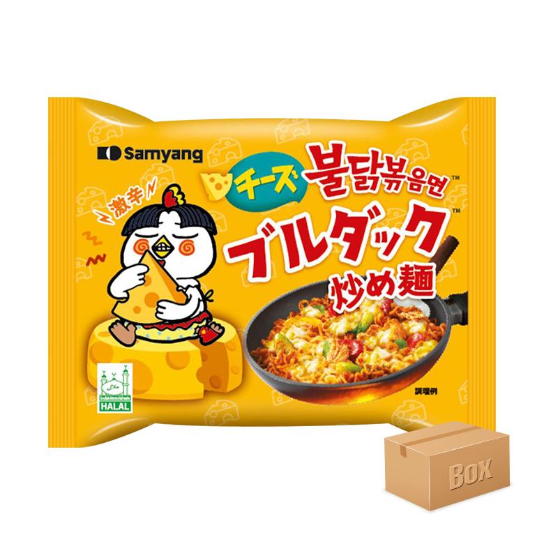 三養食品 サムヤン チーズブルダック炒め麺 袋麺 140g×32袋 / 韓国袋麺