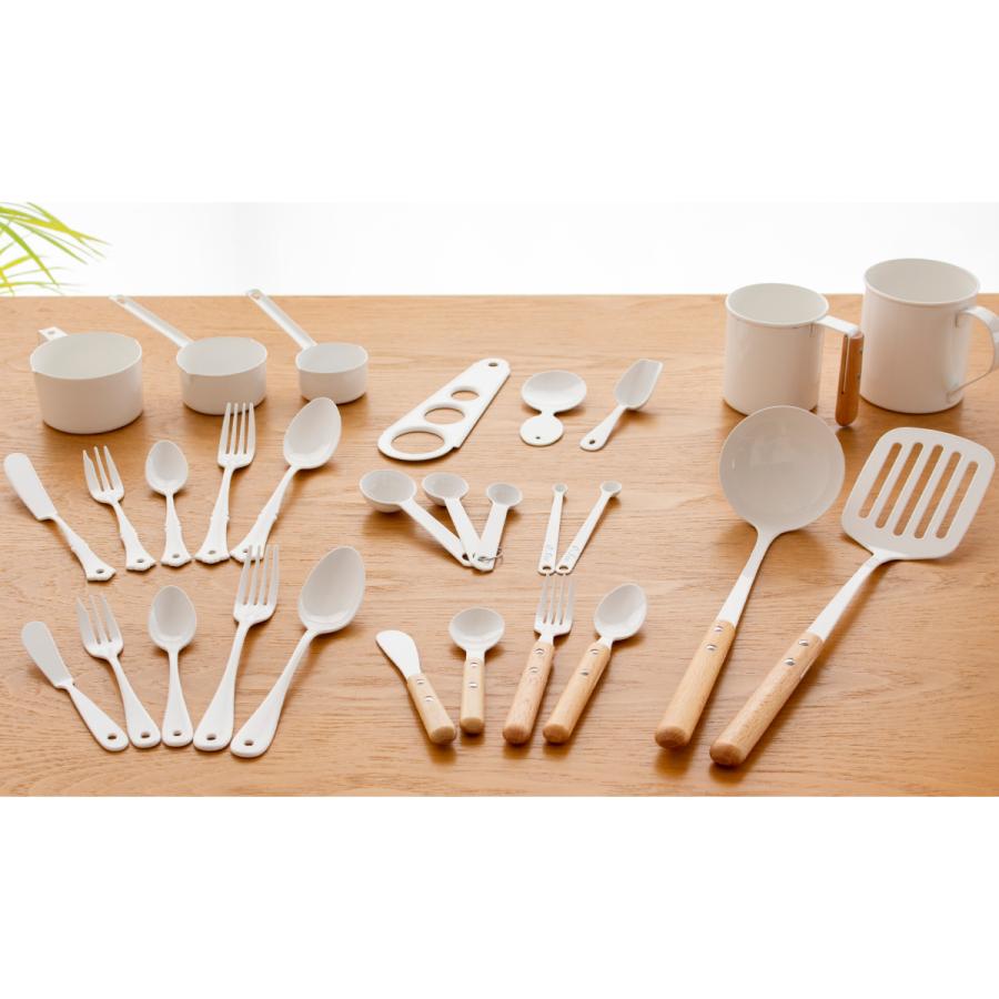 2/25はポイント10倍／ デザートスプーン 琺瑯 ホーロー カトラリー