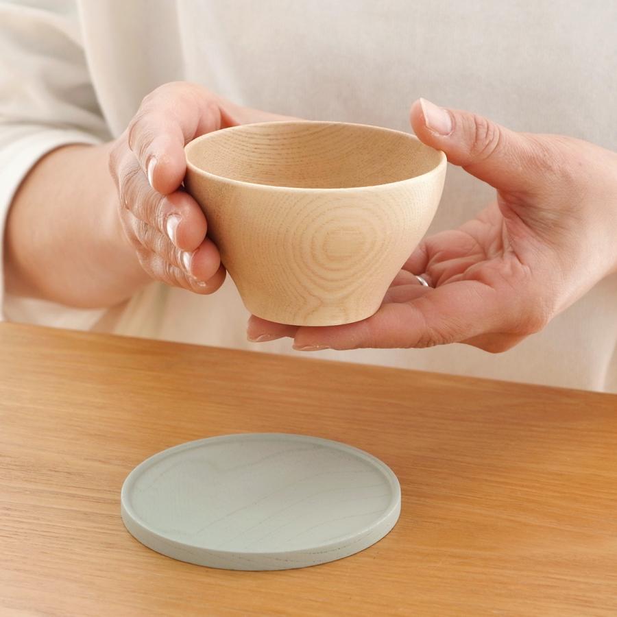 畑漆器店 KOMA pair set col. カップ ソーサ― 2個 セット ペア 山中