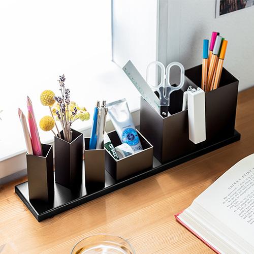 2/27-3/1はポイント10倍／ デスクオーガナイザー 卓上収納 ペン立て