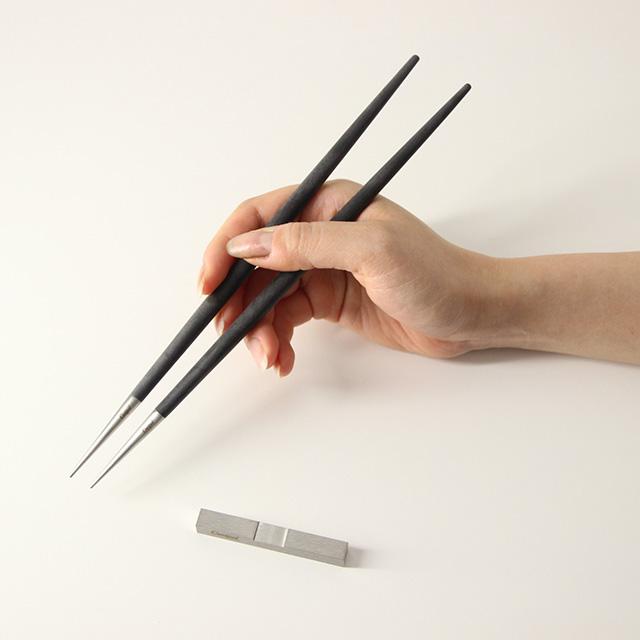 Cutipol（クチポール） Cutipol GOA ゴア ブラック 箸＋箸置きセット