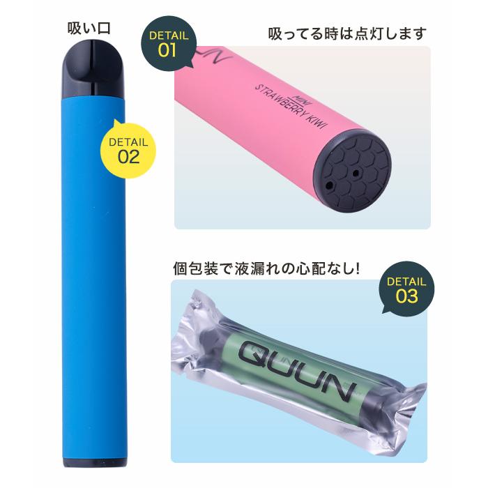 香りで気分リセット】シーシャ 使い捨て 電子タバコ 10本SET タール