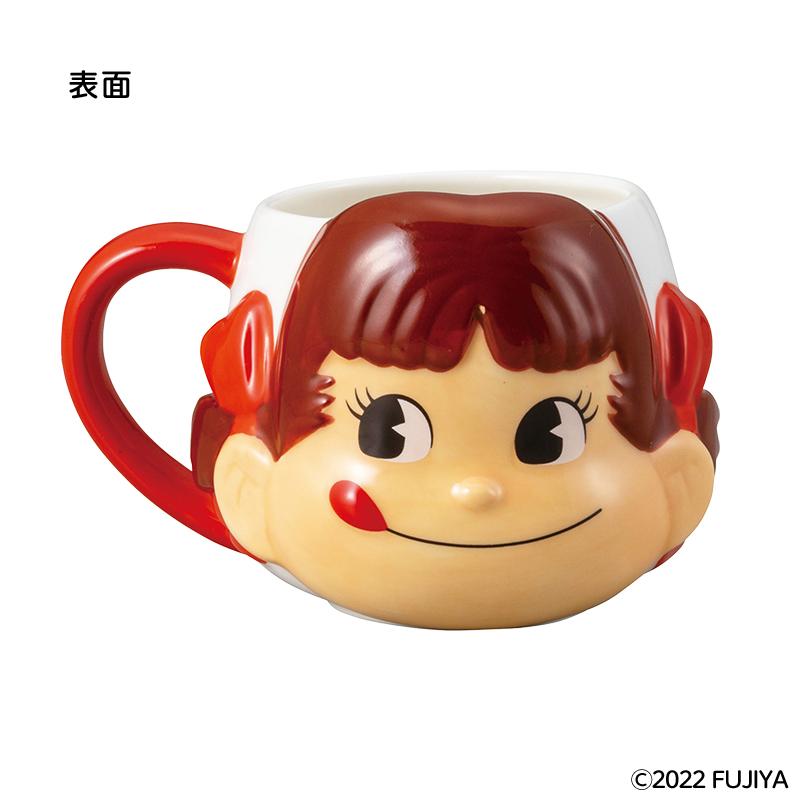 不二家 公式 フェイスマグペコちゃん 磁器 350cc ペコちゃん ペコ