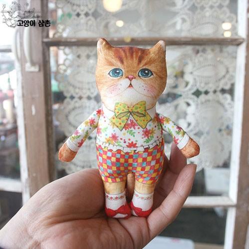 コヤンイサムチョン・アンクルキャット ドール チェック Check 猫の