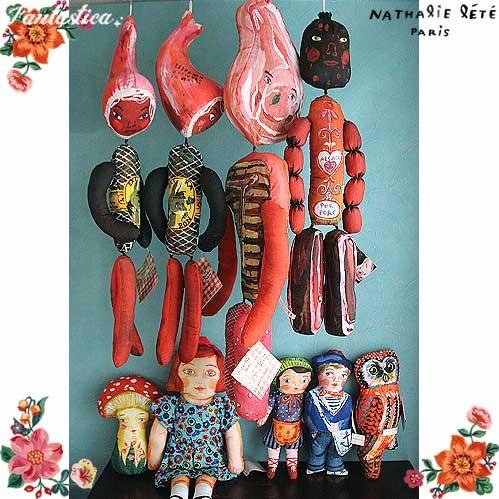 Nathalie Lete（ナタリーレテ） ドール MR EXTRA HAM DOLL ミスター