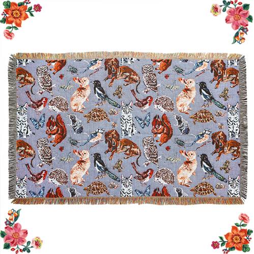 Nathalie Lete（ナタリーレテ） タペストリー・ラグ アニマル 愛しき