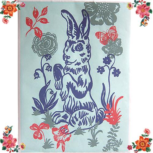 ナタリー・レテ 限定商品 ペーパー・ポスター うさぎ : fantastica