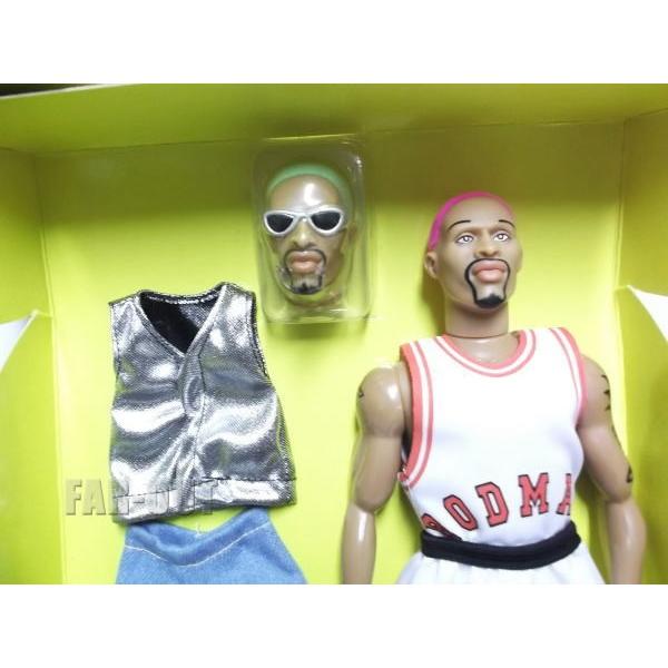 デニス・ロッドマン バスケットボール ドール 人形 ファッション付き