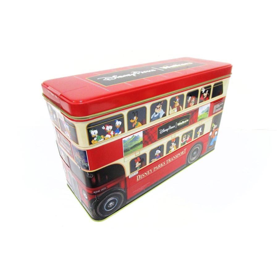 ディズニーバス ブリキ缶入り ウォーカーズ バタークッキー ショート