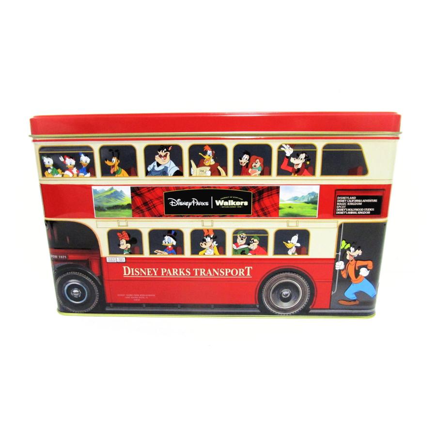 ディズニーバス ブリキ缶入り ウォーカーズ バタークッキー ショート