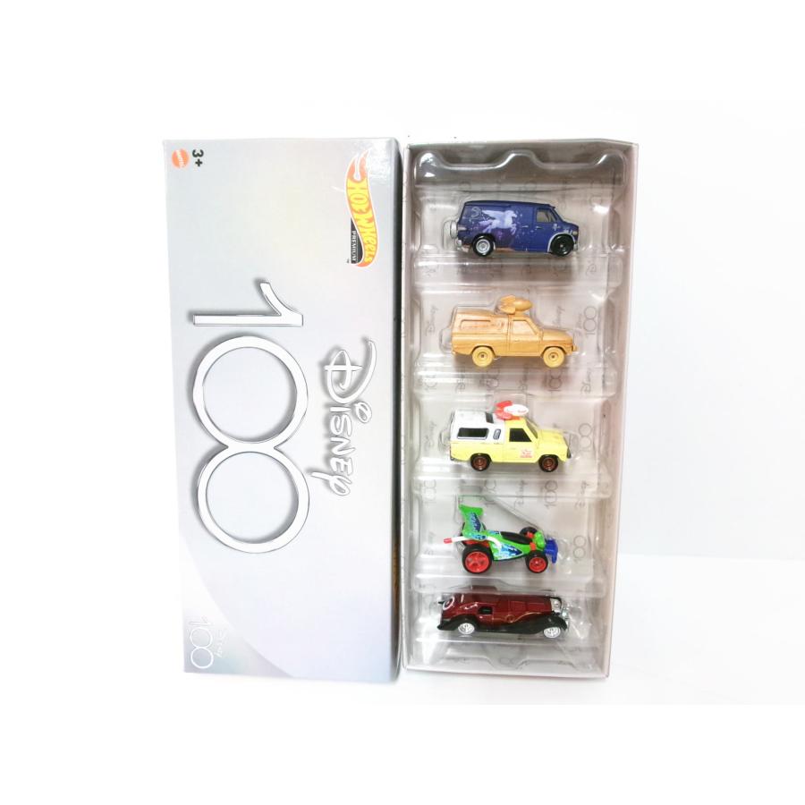 ホットウィール ディズニー 100周年記念 5点 デラックスセット メタル