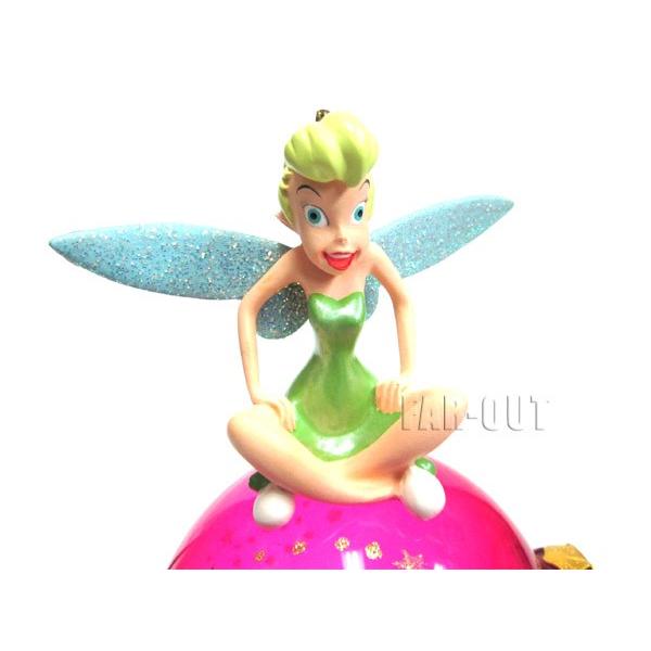 ティンカー・ベル ピンク ガラスボール オーナメント テーマパーク限定