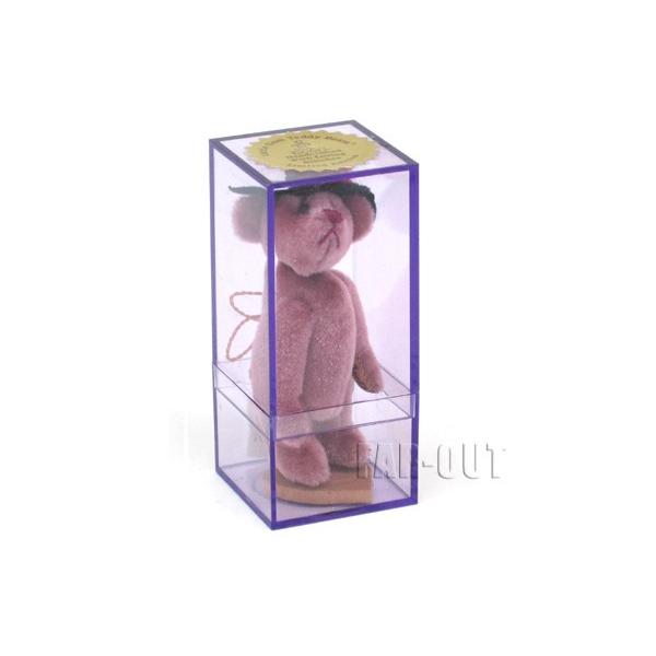 Little Gem Teddy Bear テディベア ミニチュア ぬいぐるみ ラズベリー