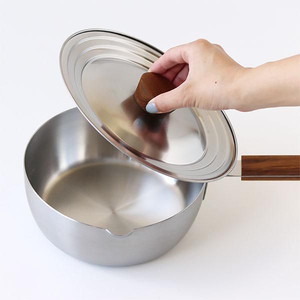 ambai（アンバイ） 雪平 兼用蓋16・18・20cm用（雪平18cm用 小泉誠 鍋