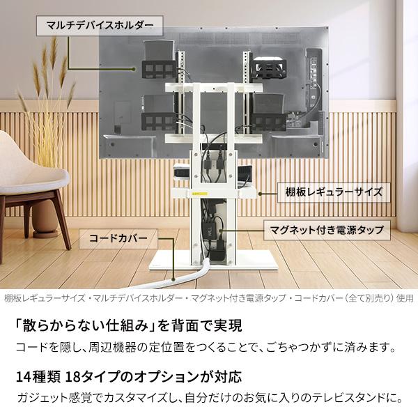 EQUALS（イコールズ） テレビ台 WALL 壁寄せ テレビスタンド V2E ロー
