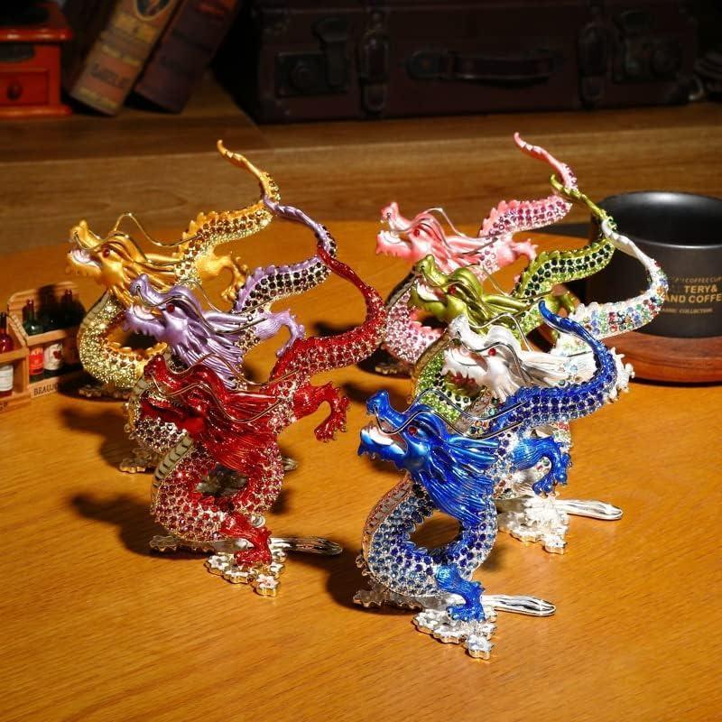 龍の置物ゴールド クリスタル スピリチュアル 風水 昇運金龍 龍神様