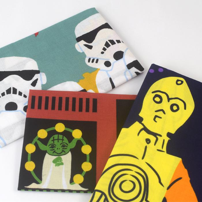 STAR WARS（スター・ウォーズ） 手ぬぐい 5枚セット 日本の四季と