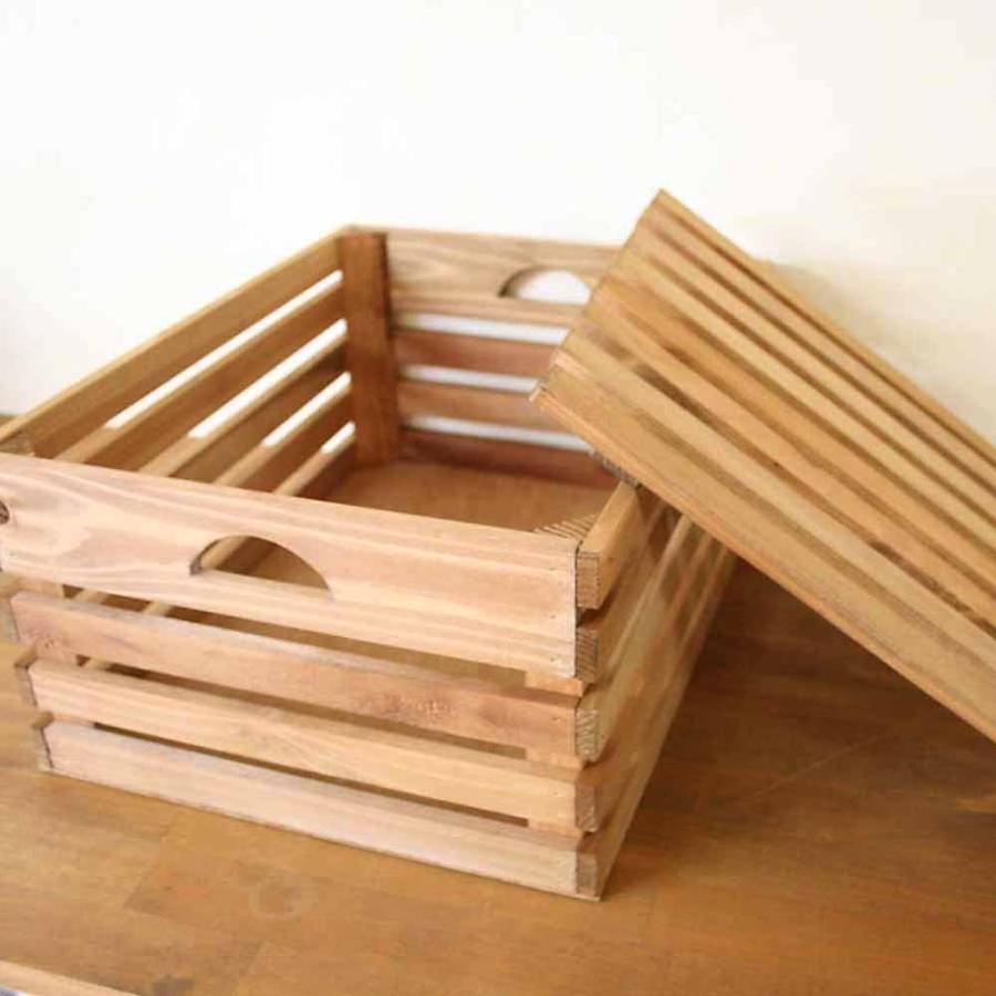 フタ付きボックス 木箱 収納 ボックス ふた付き フタ付き ワイン箱