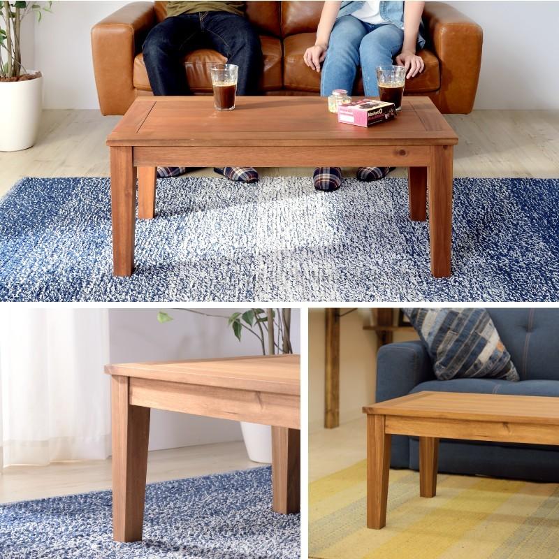 東谷 ローテーブル 幅90 おしゃれ 木製 机 コーヒーテーブル センター