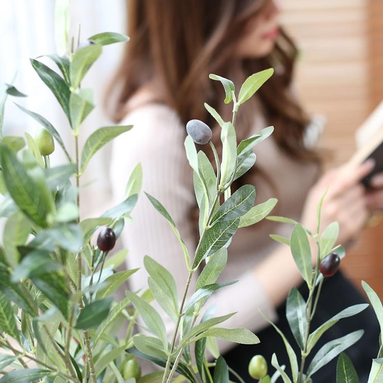 フェイクグリーン オリーブ 5号鉢 高さ115cm オリーブの木 光触媒 観葉