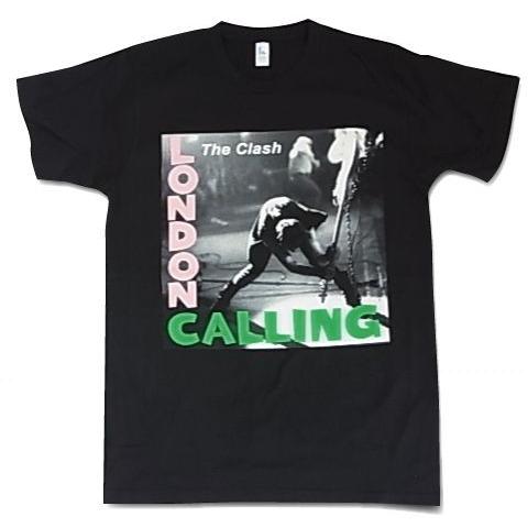 the CLASH クラッシュ Tシャツ LONDON CALLING デカプリント パンク