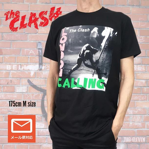 the CLASH クラッシュ Tシャツ LONDON CALLING デカプリント パンク