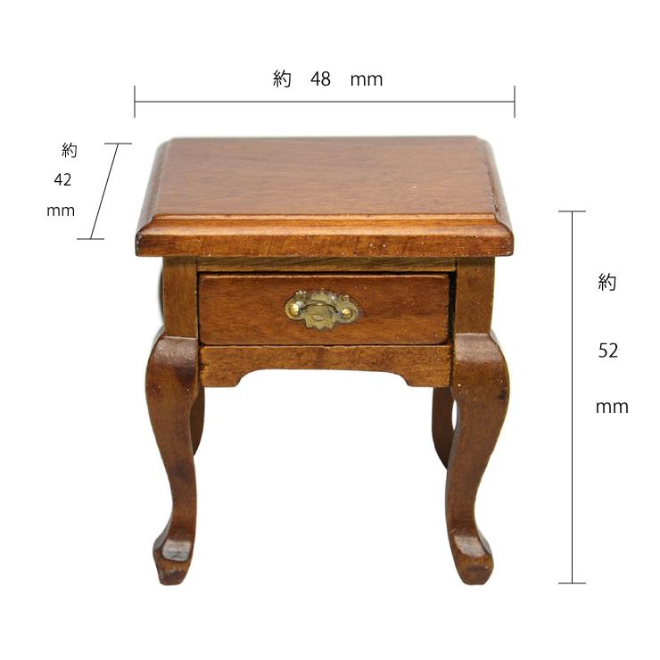 2個まで定形外280円対応】ミニチュア雑貨 サイドテーブル テーブル 猫