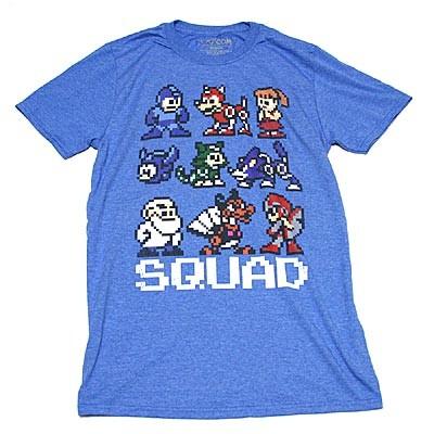 カプコン（CAPCOM） ロックマン SQUAD Tシャツ : フロッグポート
