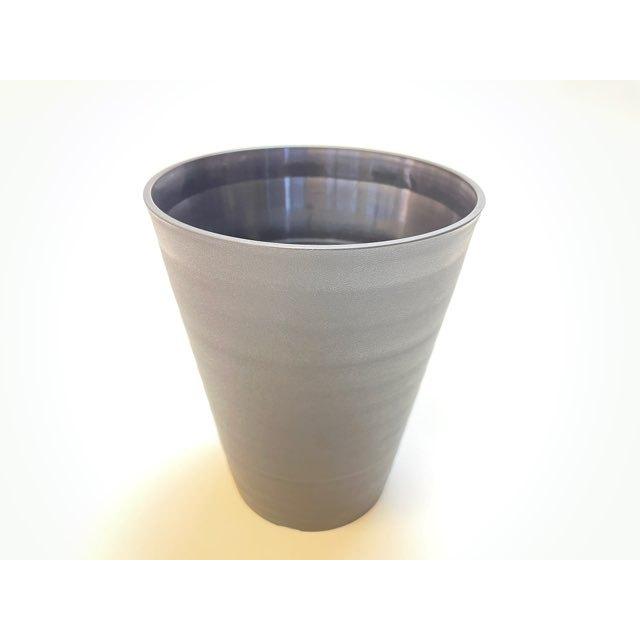 セラアート長鉢-4.5号/4.5寸-黒(陶器風プラ鉢)＠多肉植物・塊根植物