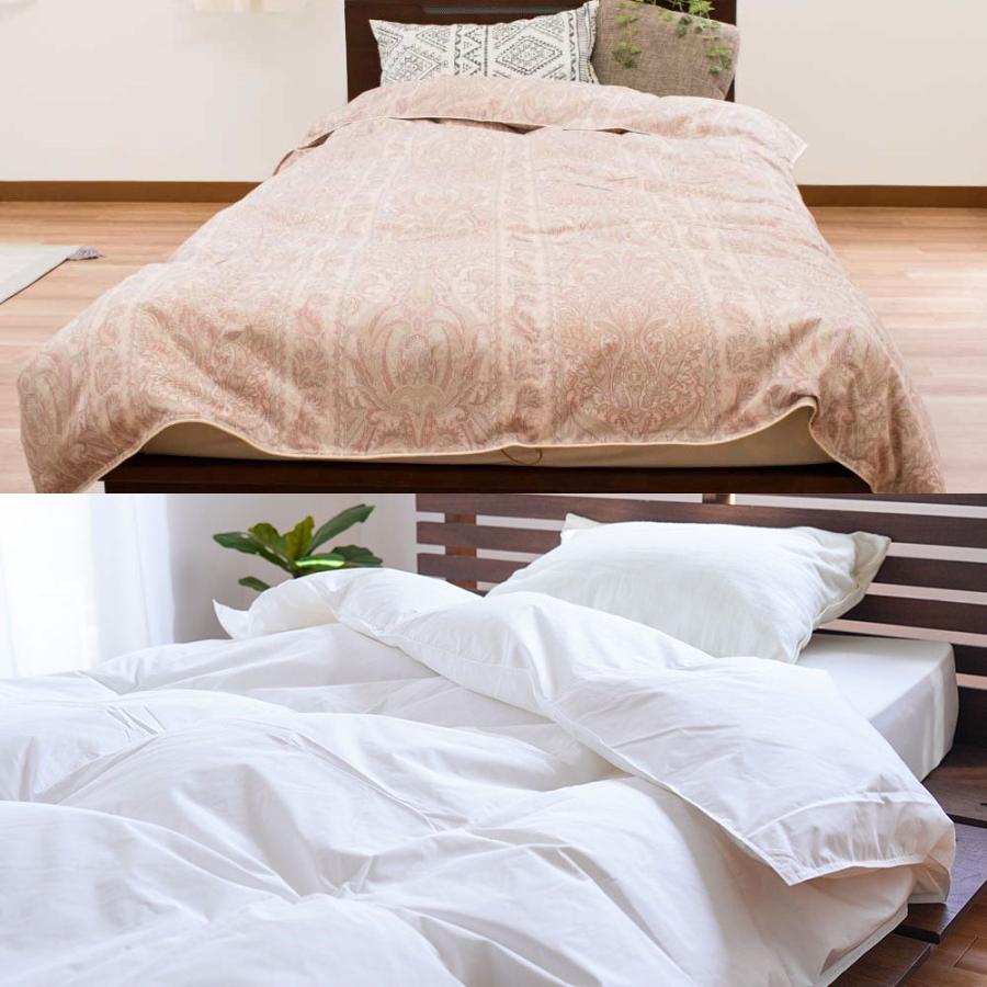 ダウンケット 羽毛肌掛け布団 シングル ポーランド産ダウン93% 日本製