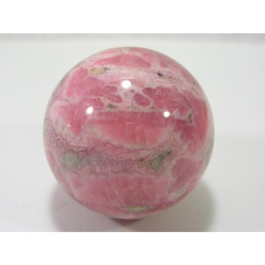 インカローズ (ロードクロサイト）スフィア 天然石 原石 丸玉