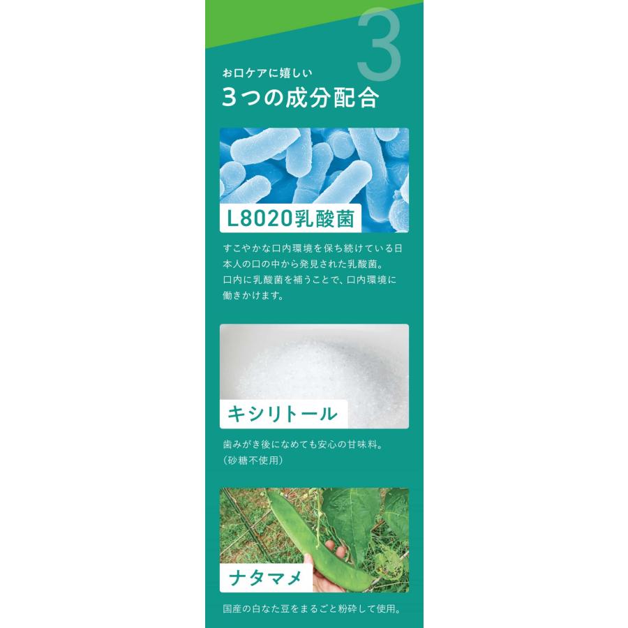 公式】 フジッコ デンタフローラ 3袋セット（1袋31粒入り） L8020