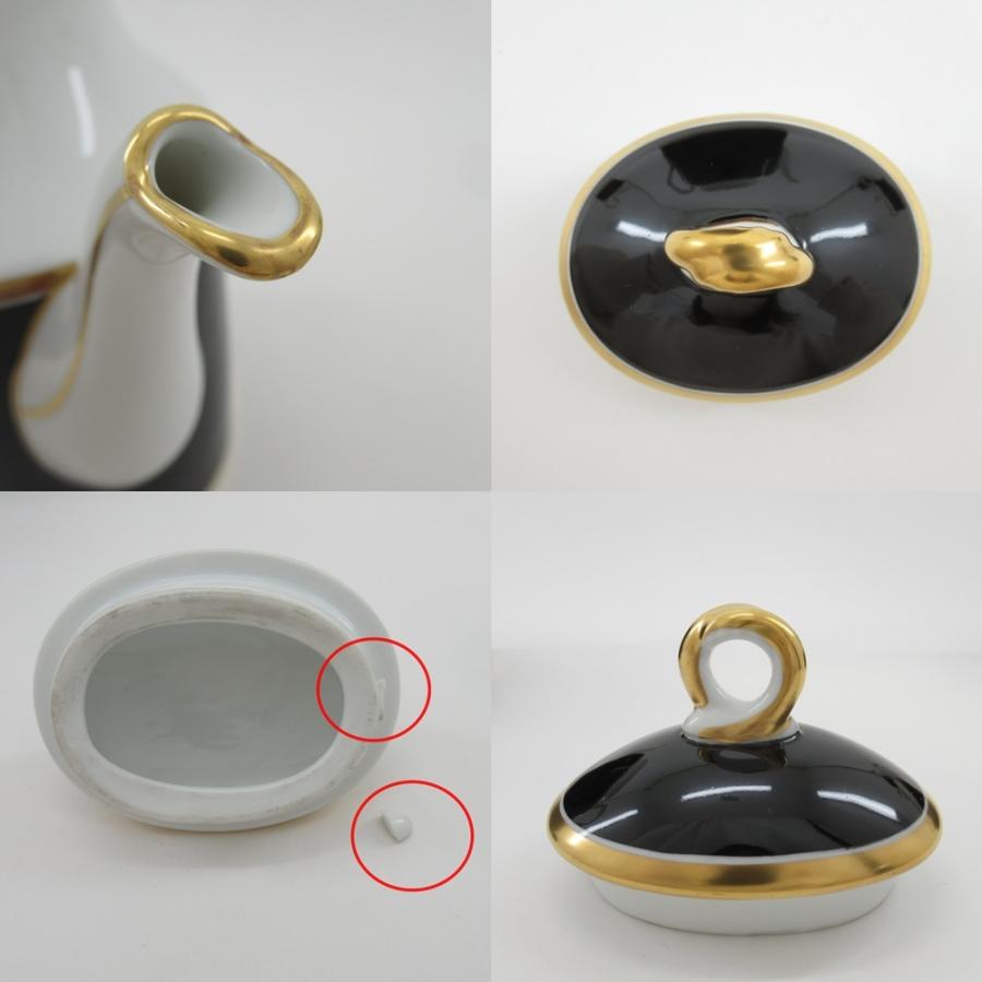 Richard Ginori（リチャードジノリ） インペロ ブラック ポット