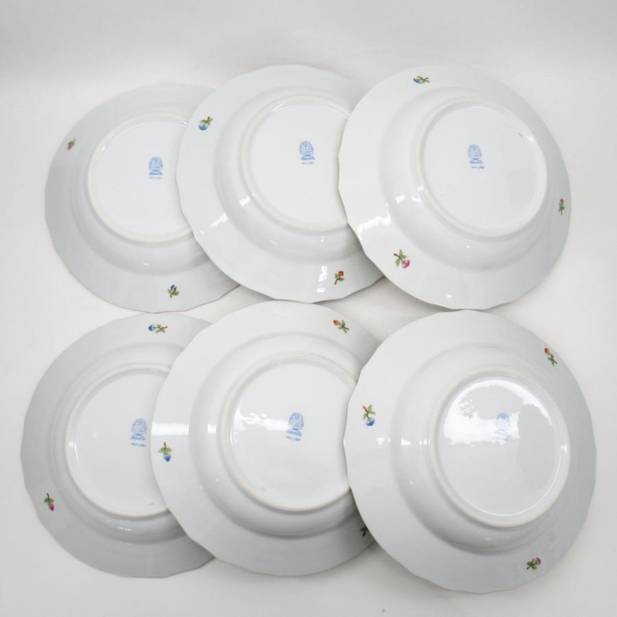 ヘレンド（HEREND） ヴィクトリア・ブーケ (VBO) 24cm スーププレート