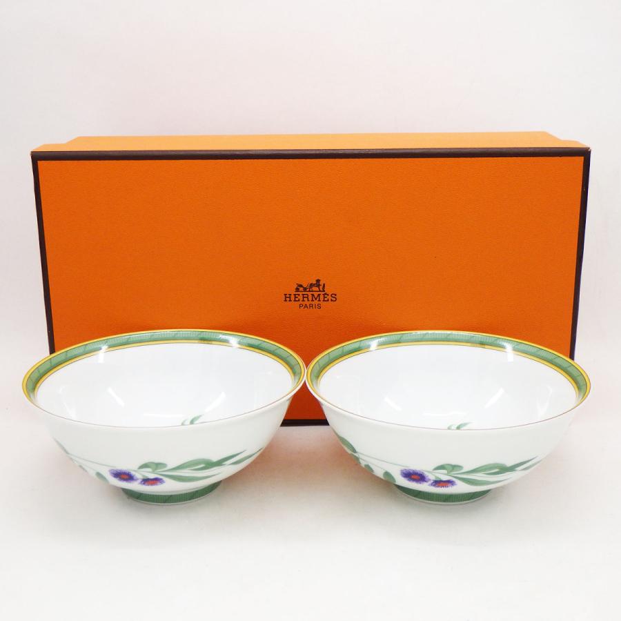 HERMES（エルメス） トゥカン ボウル 茶碗 計2点 箱付き 洋食器 陶磁器