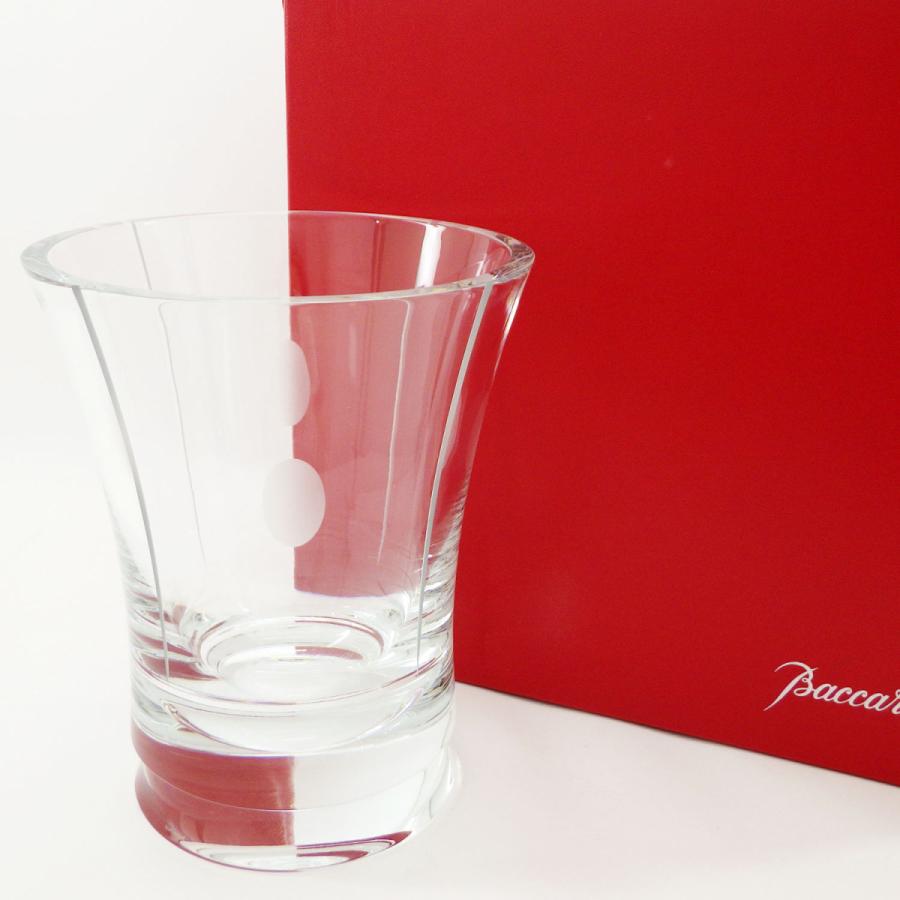 バカラ（Baccarat） トランキュリティ 水玉 フラワーベース 箱付き