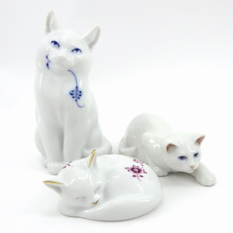 ROYAL COPENHAGEN（ロイヤルコペンハーゲン） 猫 フィギュリン