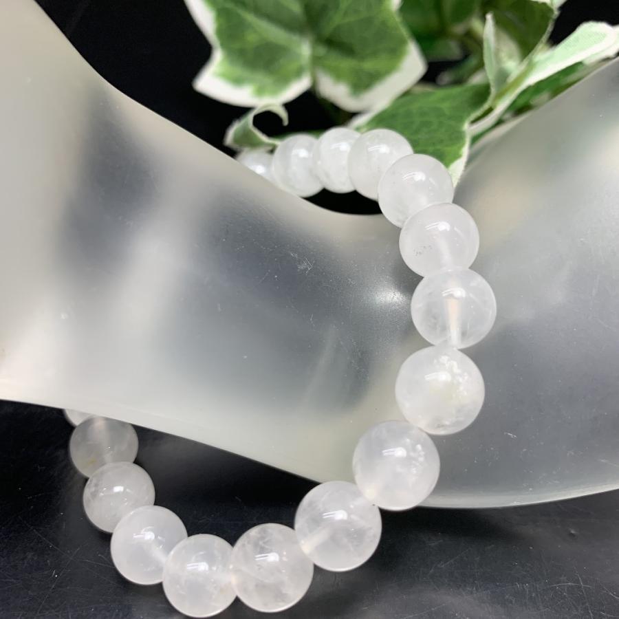 9mm アゼツライト ブレスレット 天然石 パワーストン 幸運up キラキラ