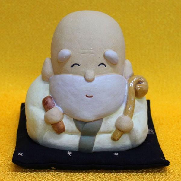 七福神 置物 日本製陶器 常滑焼【七福神7人揃い(座布団付き)o-(273