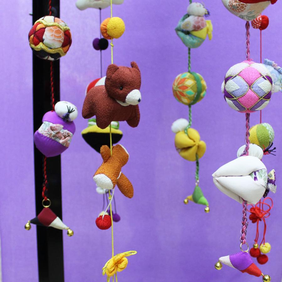 つるし飾り 端午の節句 男の子 五月人形(若武者つるし飾り 大 652)木製