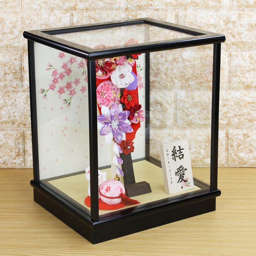 羽子板 初正月 花飾り(8号彩桜花 いろは 摘み細工 つまみ細工 羽子板