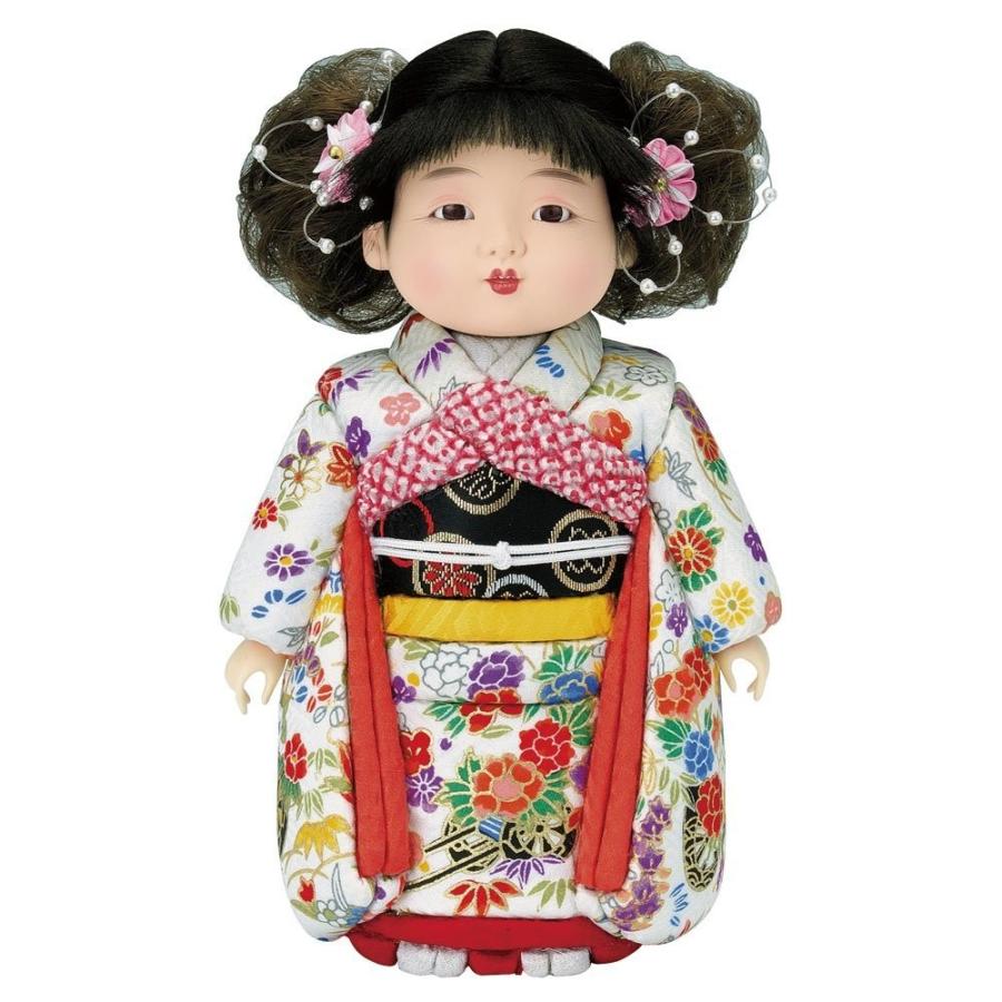 木目込み 人形 材料 市松人形 (愛ちゃん) 型紙 布付き : 福和工芸