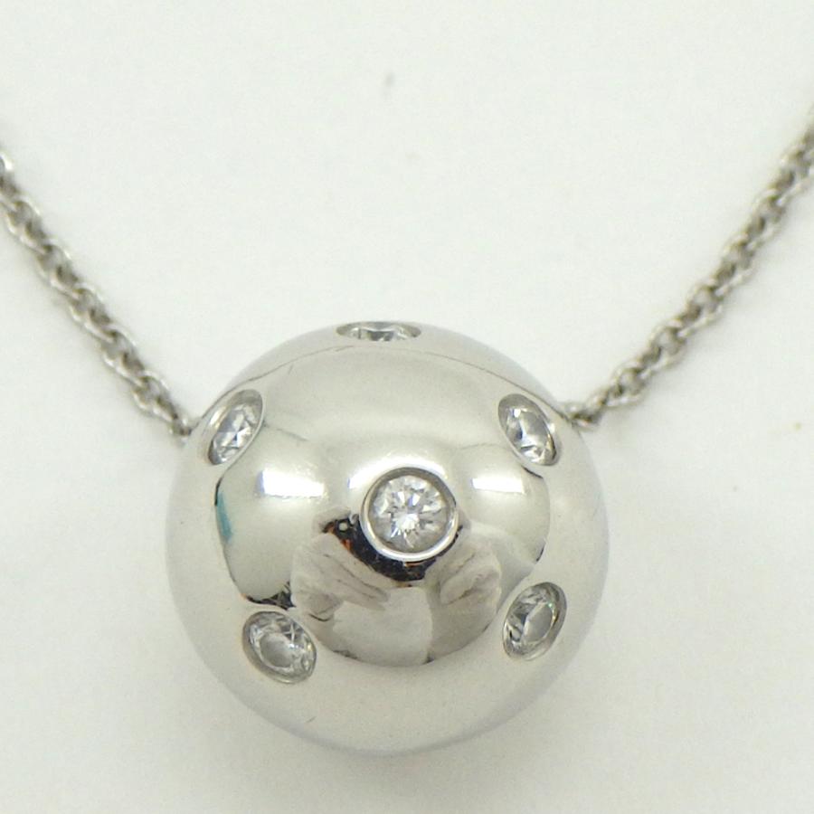 TIFFANY&Co.（ティファニー） ドッツ ボール ネックレス 6P ダイヤ