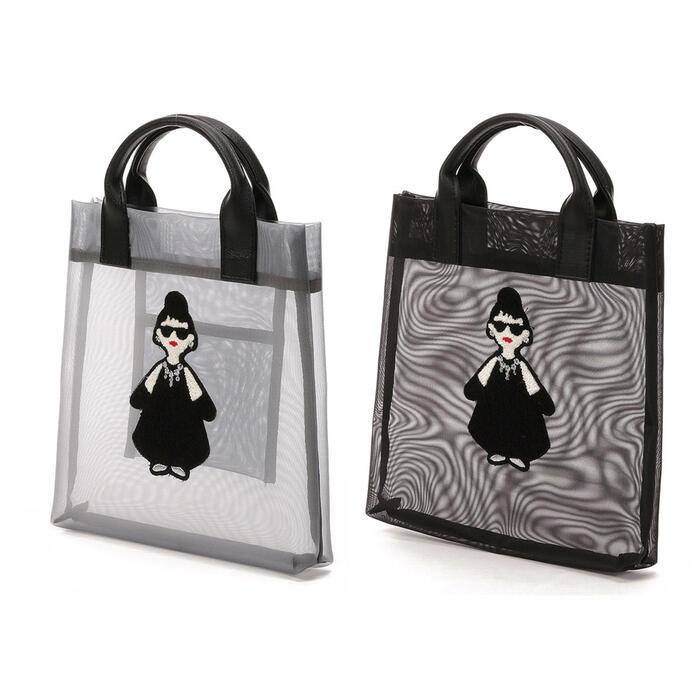 ハッピーフェイス レディエマ チュールバッグ (HAPPY FACE LADYEMMA