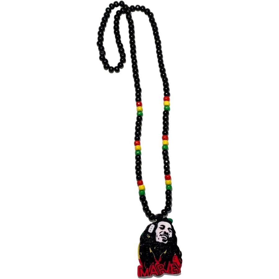 並行輸入品】ShopHaven レゲエネックレス ジャマイカウッドとビーズ