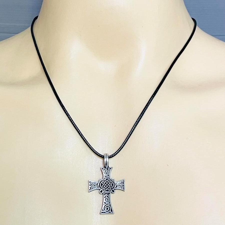 並行輸入品】ケルト十字架 中世ルネサンス シルバーピューター メンズ