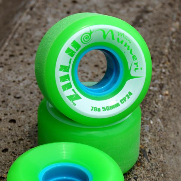 オールドスクールデッキにライザーなしマイクロヌメリ 78a 55mm ソフト