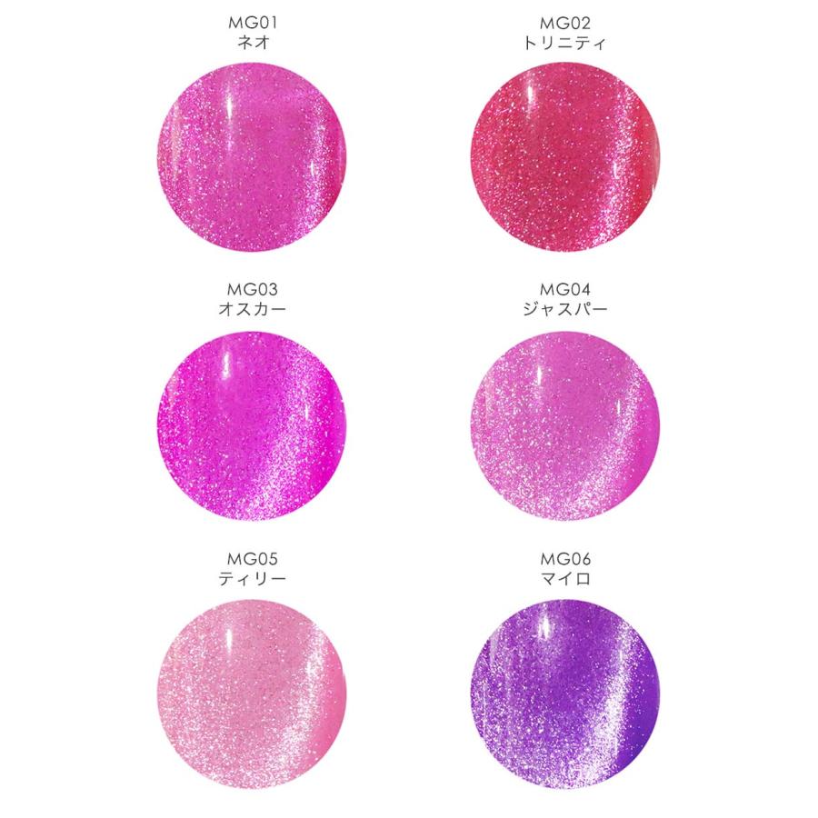 バービー Barbie マグジェル 10g 全6色 MG01~06 マグネットジェル