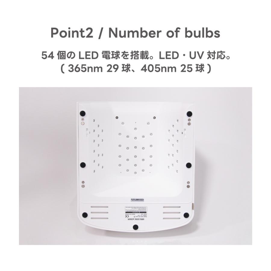 SHAREYDVA シャレドワ マルチLEDライト Bee 30W ホワイト UV-LED対応